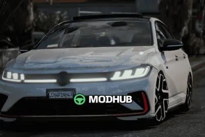Volkswagen Jetta GLI 2025 for GTA 5 — 4