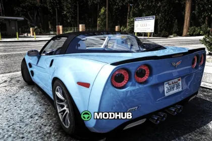 2009 Chevrolet Corvette ZR1 для GTA 5 — 5