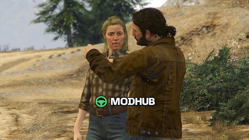 Персонаж Maria (TLOU2) для GTA 5
