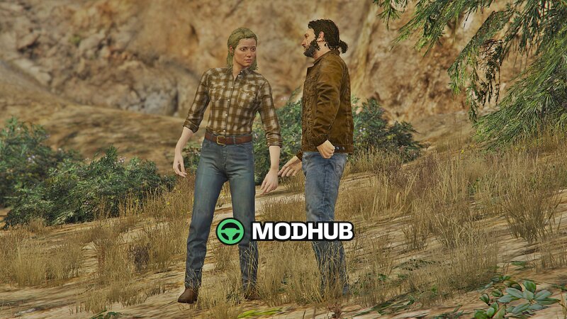 Персонаж Maria (TLOU2) для GTA 5