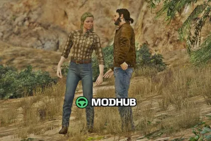Персонаж Maria (TLOU2) для GTA 5 — 3