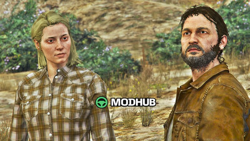 Персонаж Maria (TLOU2) для GTA 5
