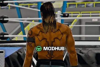 Базовий персонаж R-Truth | WWE 2K23 (Add-On Ped) для GTA 5 — 2