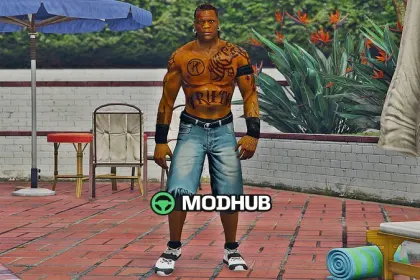 Базовий персонаж R-Truth | WWE 2K23 (Add-On Ped) для GTA 5 — 3