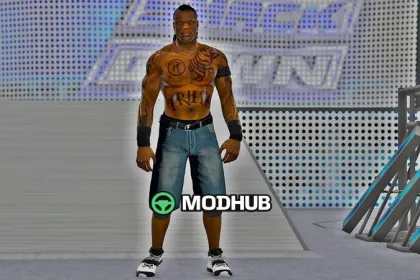 Базовий персонаж R-Truth | WWE 2K23 (Add-On Ped) для GTA 5 — 4
