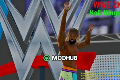 Шкіра Kofi Kingston (Add-On Ped) для GTA 5