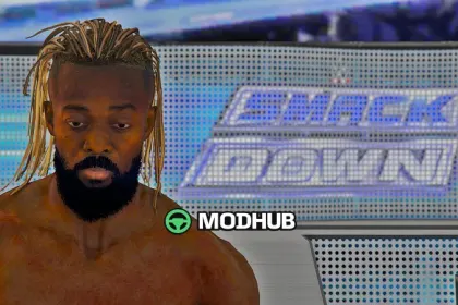 Шкіра Kofi Kingston (Add-On Ped) для GTA 5 — 2