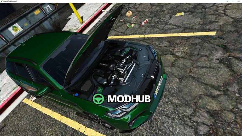 BMW M5 CS Touring 2024 для GTA 5