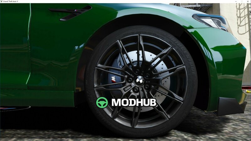 BMW M5 CS Touring 2024 для GTA 5