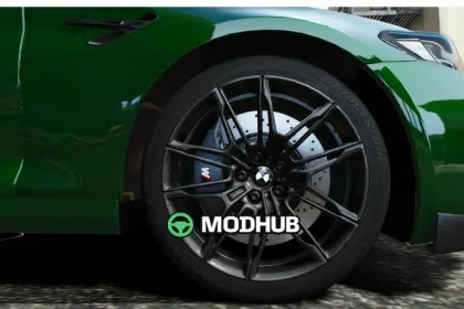 BMW M5 CS Touring 2024 для GTA 5 — 3