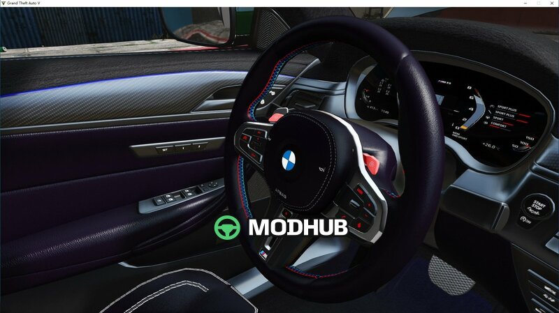 BMW M5 CS Touring 2024 для GTA 5