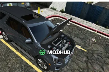 2023 GMC Yukon Denali (Add-On) для GTA 5 — 2