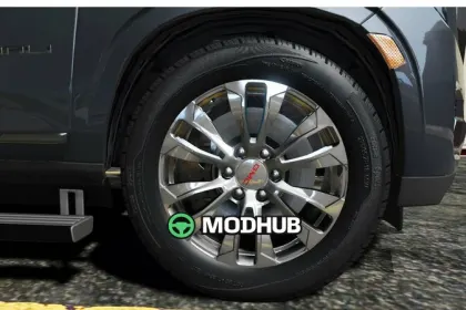 2023 GMC Yukon Denali (Add-On) для GTA 5 — 3