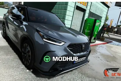 2023 Toyota Crown Kluger для GTA 5