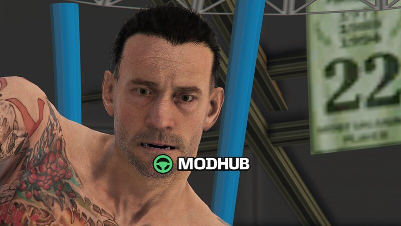 Пед Cm Punk | WWE 2K25 для GTA 5