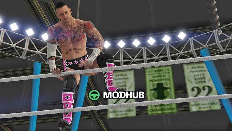 Пед Cm Punk | WWE 2K25 для GTA 5
