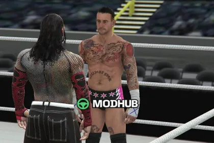 Пед Cm Punk | WWE 2K25 для GTA 5 — 4