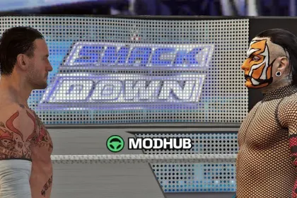Пед Cm Punk | WWE 2K25 для GTA 5 — 5