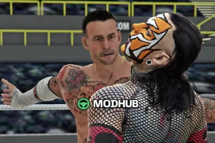 Пед Cm Punk | WWE 2K25 для GTA 5 — 6