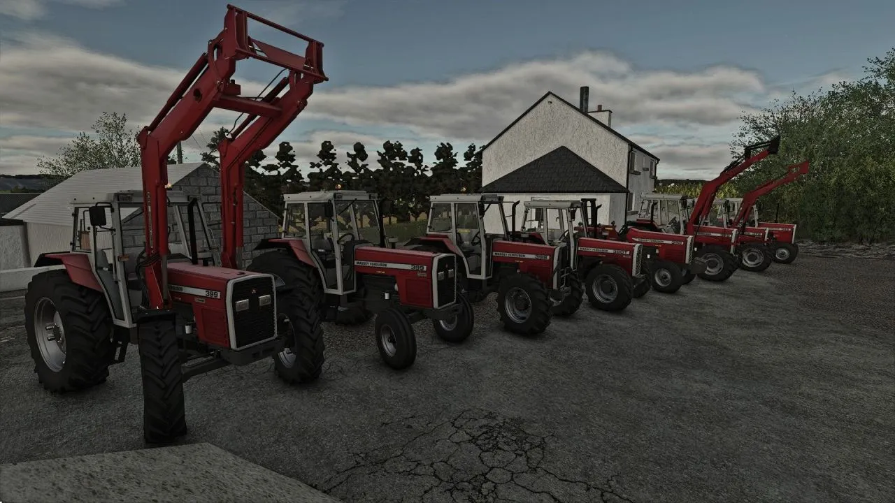 Легендарний Трактор Massey Ferguson 300 Series UK/Europe — Гнучкі Налаштування для FS25