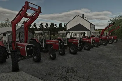 Легендарний Трактор Massey Ferguson 300 Series UK/Europe — Гнучкі Налаштування для FS25 — 1