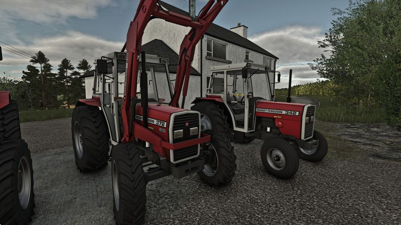 Legendärer Traktor Massey Ferguson 300 Series UK/Europa — Flexible Einstellungen für FS25 - Screenshots