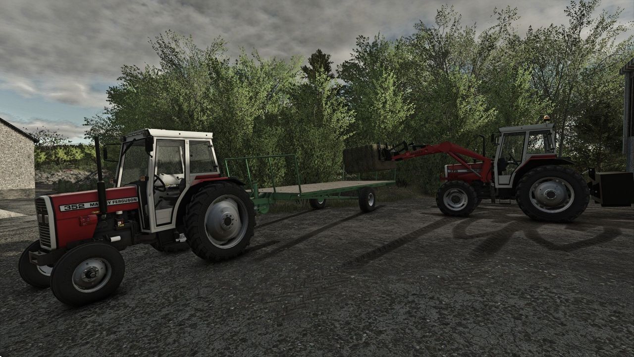 Legendärer Traktor Massey Ferguson 300 Series UK/Europa — Flexible Einstellungen für FS25 - Screenshots