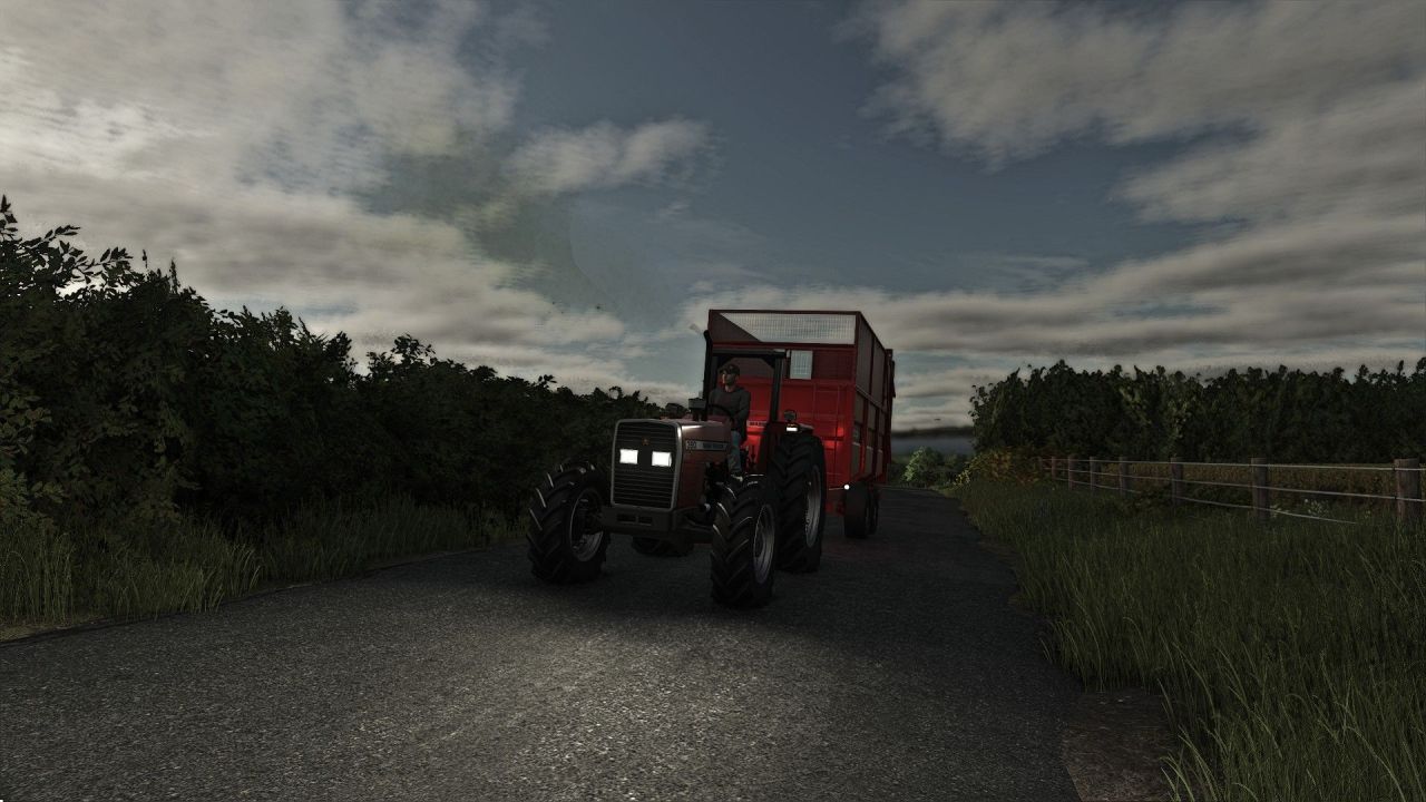 Legendärer Traktor Massey Ferguson 300 Series UK/Europa — Flexible Einstellungen für FS25 - Screenshots