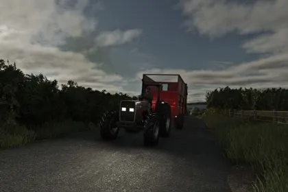 Легендарний Трактор Massey Ferguson 300 Series UK/Europe — Гнучкі Налаштування для FS25 — 5