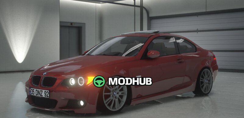 BMW 320D E92 #35DNZ92 для GTA 5