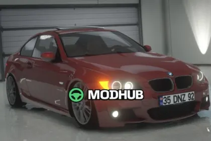 BMW 320D E92 #35DNZ92 для GTA 5 — 4
