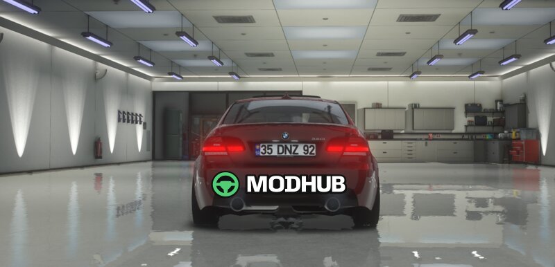 BMW 320D E92 #35DNZ92 для GTA 5
