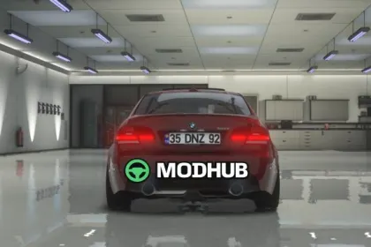 BMW 320D E92 #35DNZ92 для GTA 5 — 5