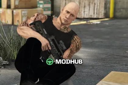 Пед Dwayne Johnson[Add-On Ped] для GTA 5 — 2