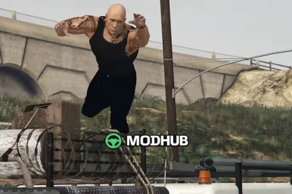 Пед Dwayne Johnson[Add-On Ped] для GTA 5 — 4