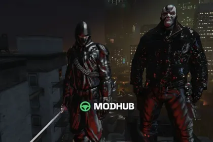 Бронепод BRUCE WAYNE + BANE YEAR 1 для GTA 5 — 2