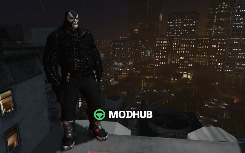 Бронепод BRUCE WAYNE + BANE YEAR 1 для GTA 5