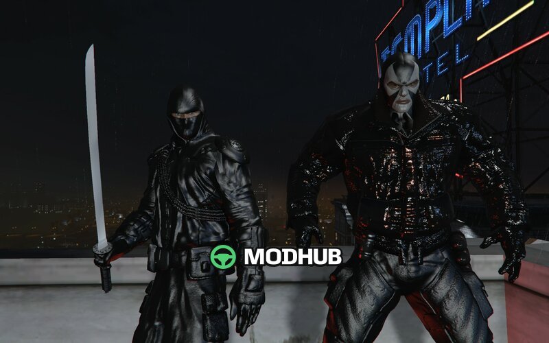 Бронепод BRUCE WAYNE + BANE YEAR 1 для GTA 5
