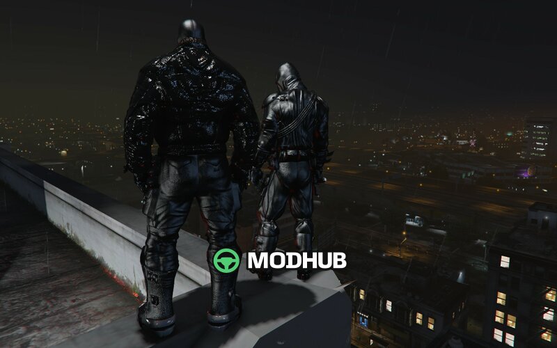 Бронепод BRUCE WAYNE + BANE YEAR 1 для GTA 5