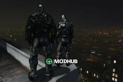 Бронепод BRUCE WAYNE + BANE YEAR 1 для GTA 5 — 6