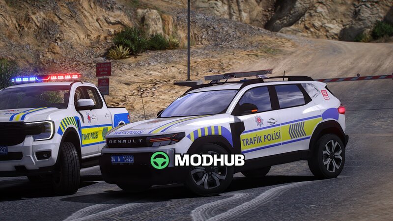 Renault Duster Trafi̇k VE Jandarma для GTA 5