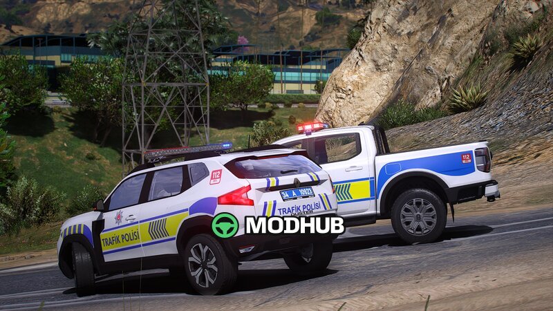 Renault Duster Trafi̇k VE Jandarma для GTA 5