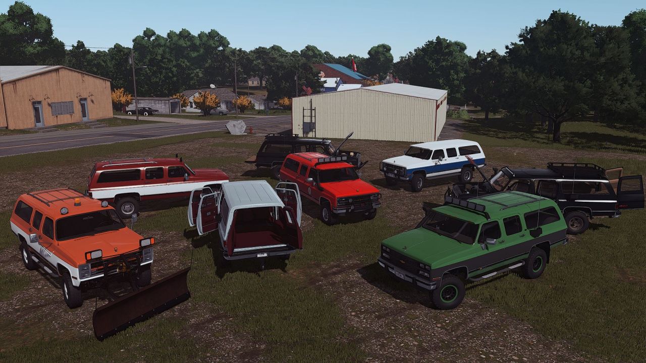 Legendarny GMC/Chevrolet Suburban 1981-1989 — Klasyczny SUV dla Farming Simulator 25