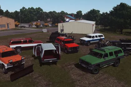 Legendary GMC/Chevrolet Suburban 1981-1989 — Classic SUV for Farming Simulator 25 — 1