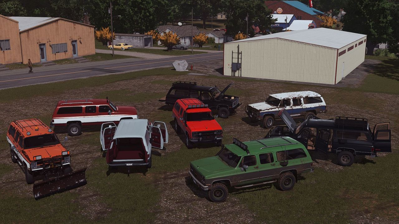 Легендарний GMC/Chevrolet Suburban 1981-1989 — Класичний Позашляховик для Farming Simulator 25 - Скріншоти