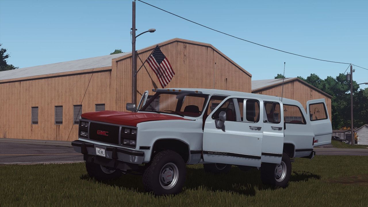 Легендарний GMC/Chevrolet Suburban 1981-1989 — Класичний Позашляховик для Farming Simulator 25 - Скріншоти