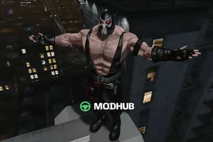 BANE v4 DELUXE (Addon Ped) для GTA 5