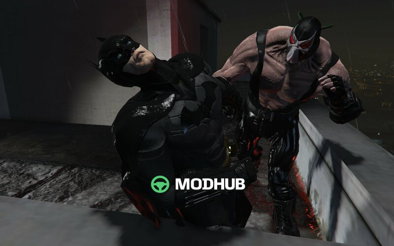 BANE v4 DELUXE (Addon Ped) для GTA 5