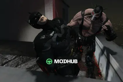 BANE v4 DELUXE (Addon Ped) для GTA 5 — 2