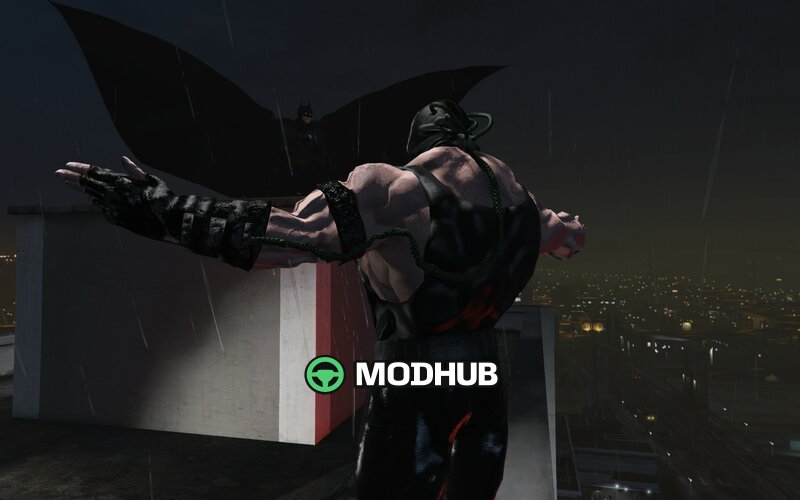 BANE v4 DELUXE (Addon Ped) для GTA 5